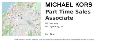 Sales Associate Salary at Micheal Kors Inc 